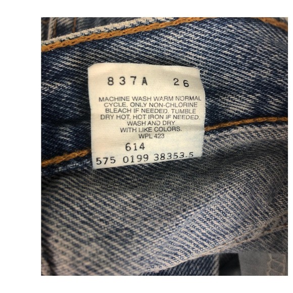 Levi's 512 Slim Fit Tapered Leg Jeans Men W29 L34 Blue Denim - Picture 4 of 9